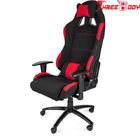 Big Loading Capacity Race Car Gaming Chair , Red And Black Computer Chair