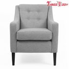 Leisure Comfortable Living Room Chairs , Contemporary Upholstered Accent Chairs
