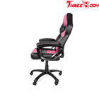 Commercial Racing Style Gaming Chair , Executive Swivel Pink Gaming Chair