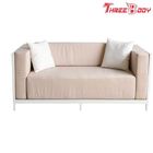 Custom Outdoor Garden Furniture 2 Seater Coffee Tea Sofa Set 175 * 89 * 76 cm