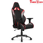 90 Degrees Reclines Racing Gaming Chair 350lbs Loading Capacity Easy To Clean