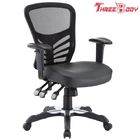 Light Weight Modern Home Furniture PU Padded Seat Mesh Desk Chair Mobile
