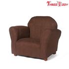 Brown Modern Toddler Sofa Chair , Boys Bedroom Chair Contemporary Kids Furniture