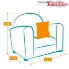 Contemporary Toddler Upholstered Chair , Kids Bedroom Furniture Child Lounge Chair