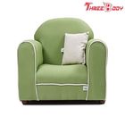 Green Children Sofa Modern Kids Furniture Soft Children'S Comfy Chairs