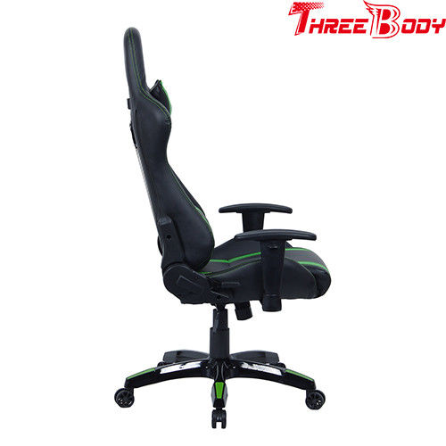 Commercial Seat Gaming Chair With Adjustable Neckrest And Lumbar Support