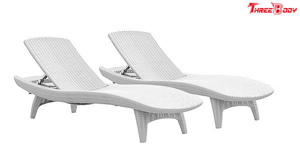 Comfortable Patio Furniture Chaise Lounge , Outdoor Furniture Pool Chaise Lounge Chairs