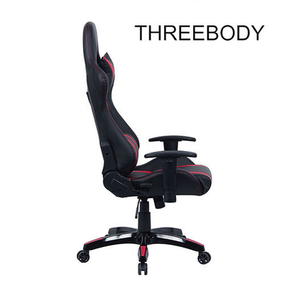Professional Racing Seat Office Chair , Black And Red Pc World Gaming Chair