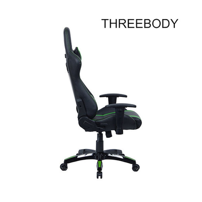 Commercial Seat Gaming Chair With Adjustable Neckrest And Lumbar Support