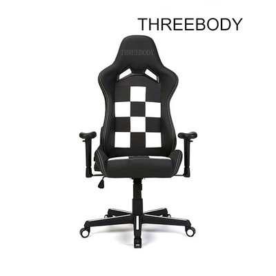 PU Leather Seat Gaming Chair With Wide Armrests High Loading Capacity 350lbs