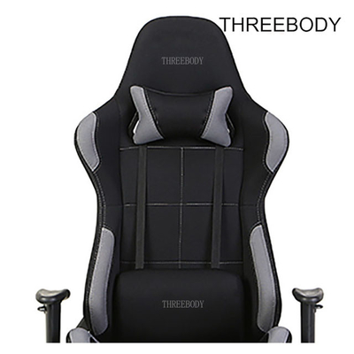 Breathable High Back Gaming Chair With Footrest 180 Degrees Adjustable Seat 83.5 * 65 * 32cm