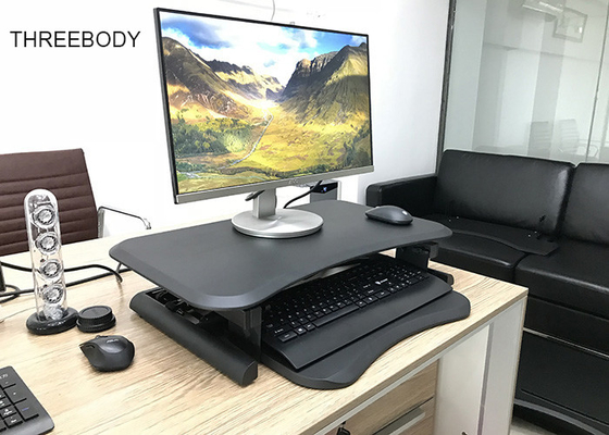 Black Color Modern Executive Office Furniture Adjustable Standing Desk