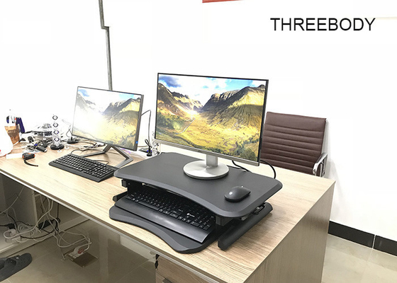 Black Color Modern Executive Office Furniture Adjustable Standing Desk