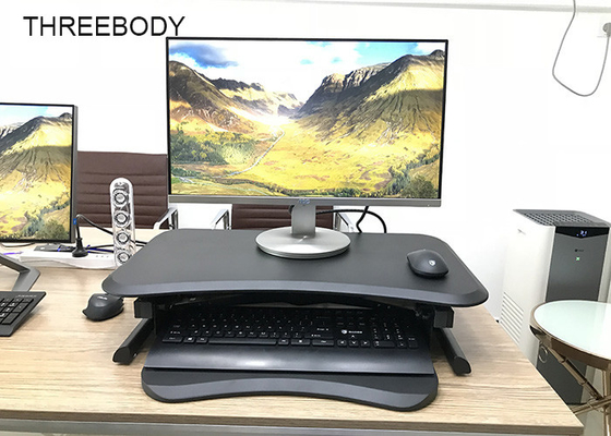 Black Color Modern Executive Office Furniture Adjustable Standing Desk