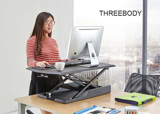 Sturdy Structure Modern Office Furniture Desk , Vertical Sit And Stand Desk