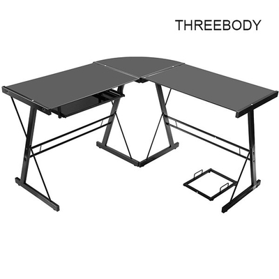 Computer Modern Office Table L Shaped Corner Desk Commercial Office Furniture