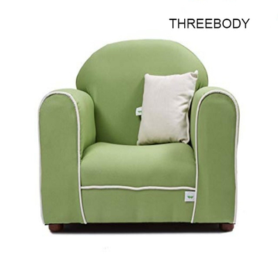 Green Children Sofa Modern Kids Furniture Soft Children'S Comfy Chairs