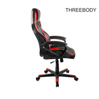 High Density Foam Red And Black Gaming Chair , Durable Racing Seat Office Chair