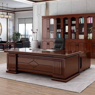 Chinese style president, Boss, supervisor desk and chair combination